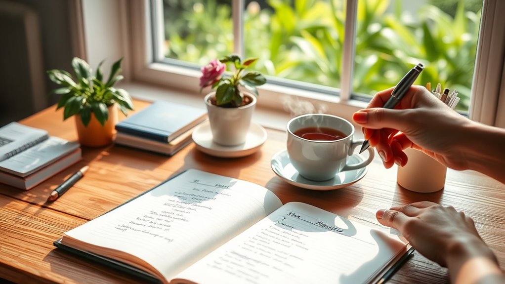 build consistent daily routines