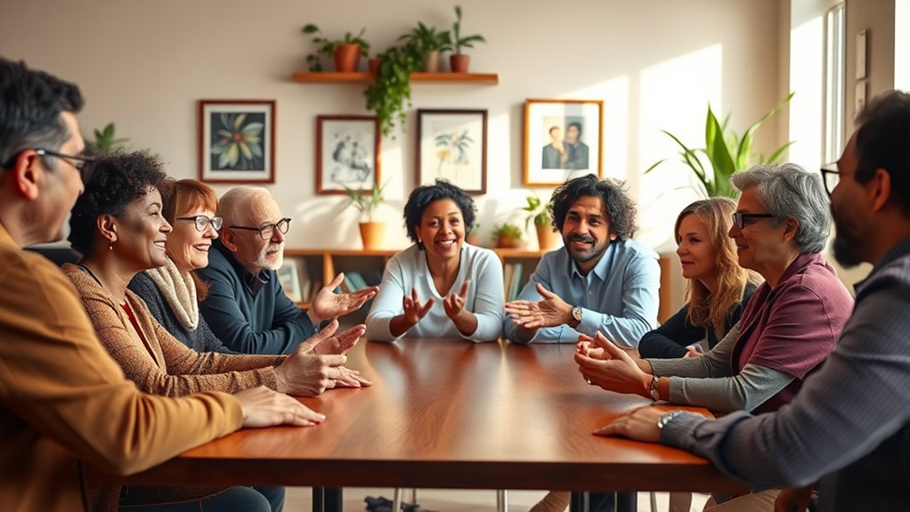 build trust through shared values