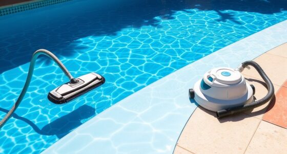 changing pool cleaning method