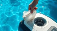 changing pressure pool debris bags