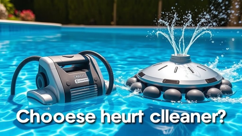 choose the right pool cleaner