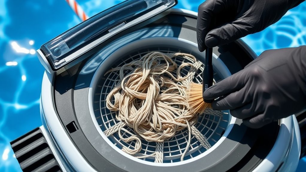 clean filter baskets regularly