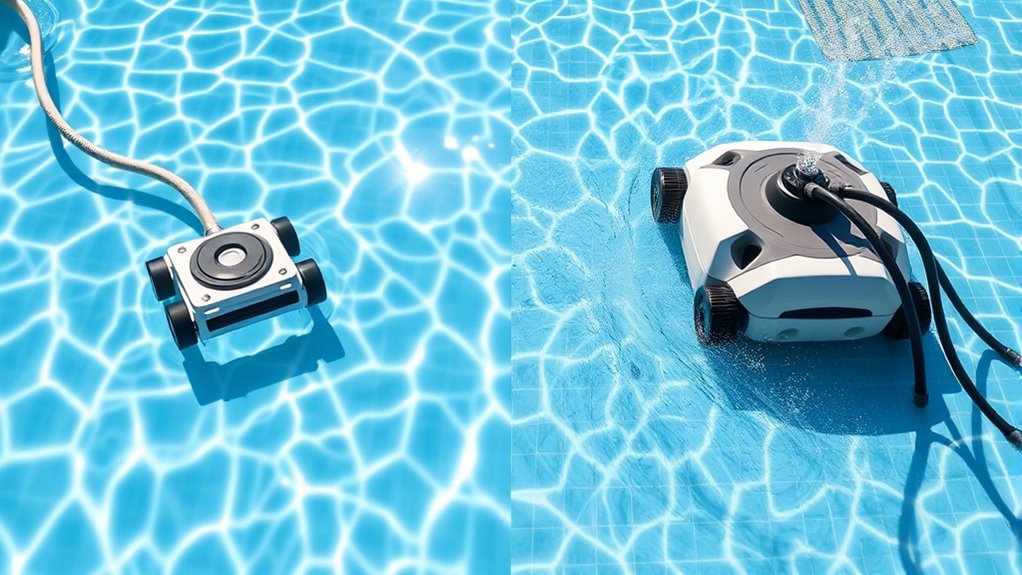 comparison of pool cleaning methods