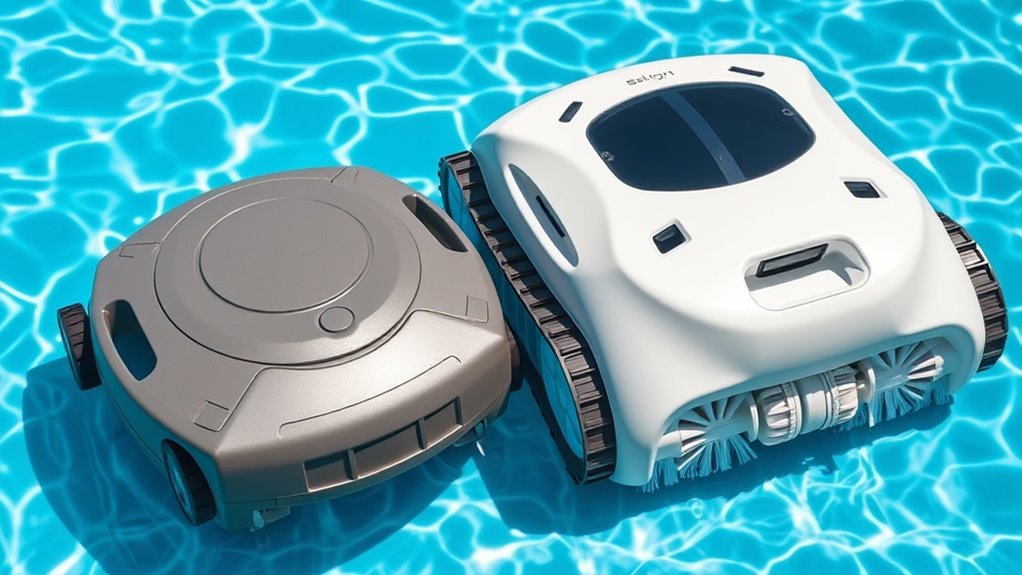 cost comparison of pool cleaners