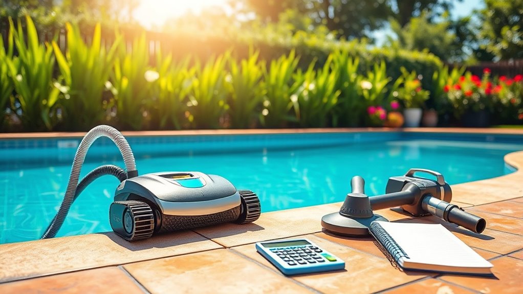 cost effective pool cleaning options