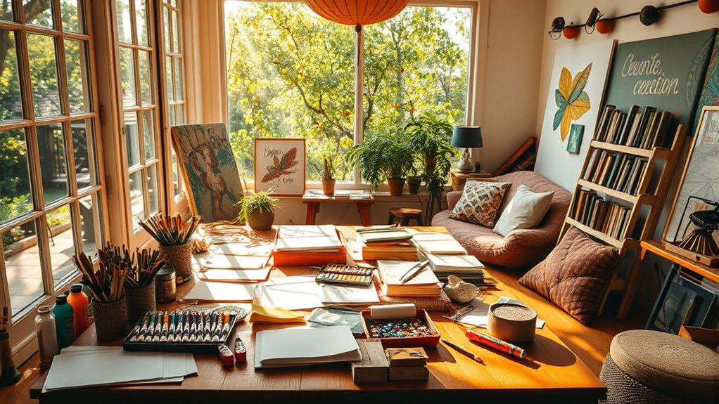 create inspiring creative spaces