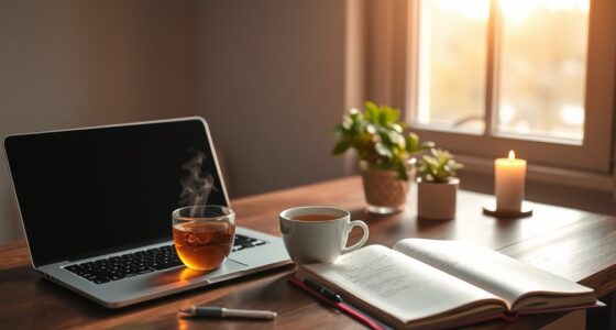 digital detox self care routine