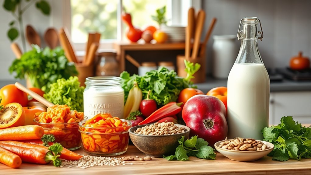 eat fermented fiber rich foods