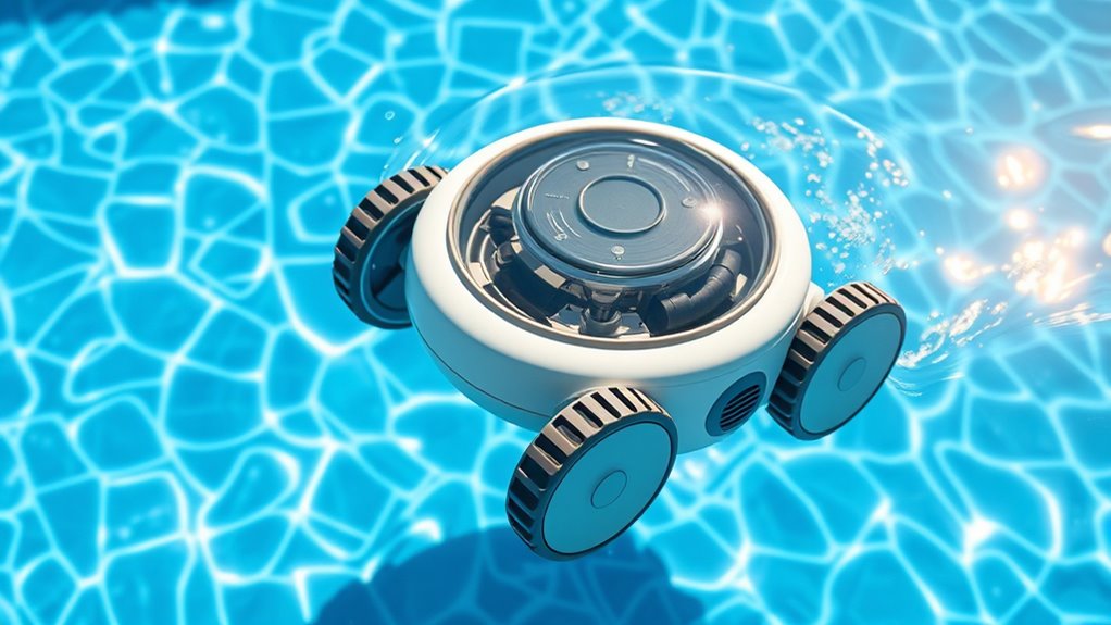 efficient pool surface coverage