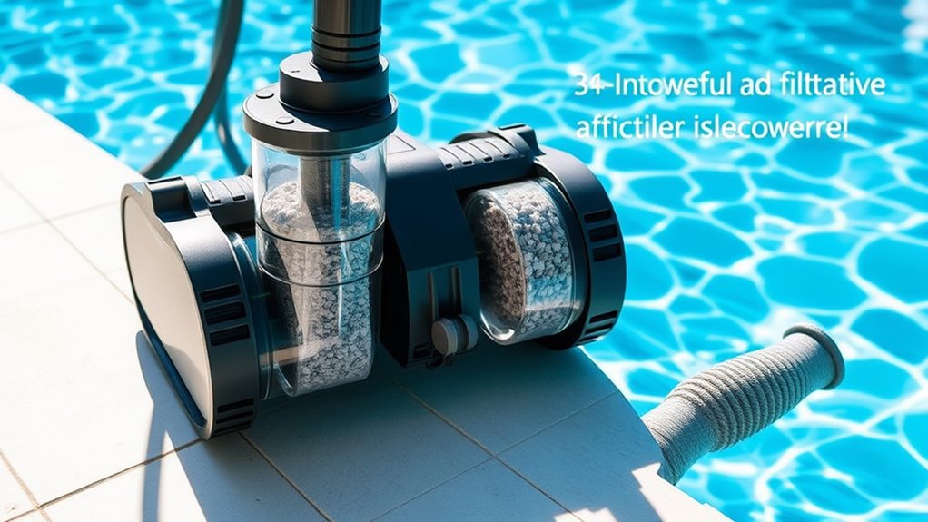 efficient quiet filtration system