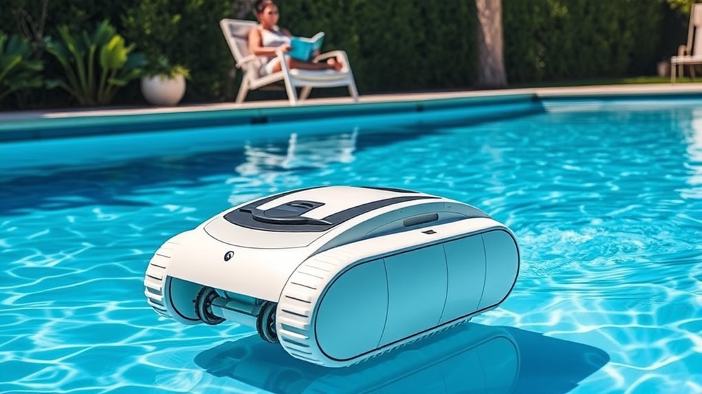 effortless pool cleaning automation