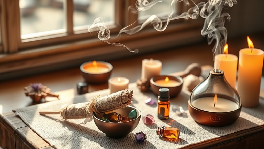 enhance spiritual grounding rituals