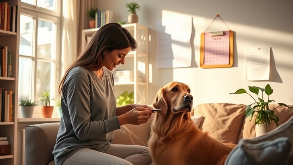 establishing daily pet routines