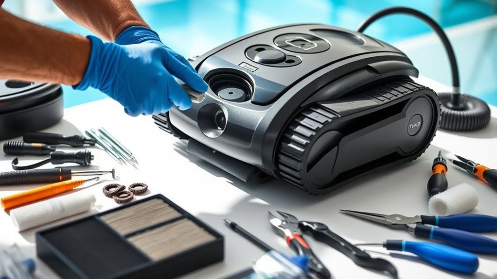 gather tools and replacement parts
