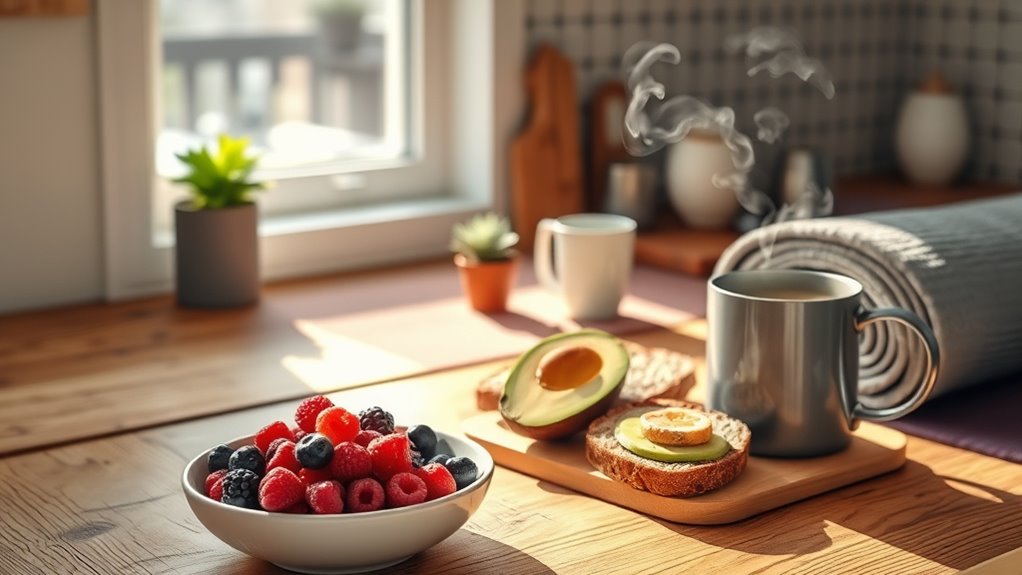 healthy morning routine essentials