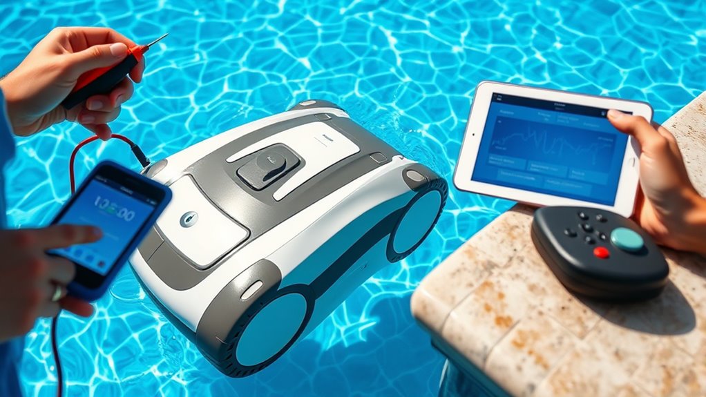 improve pool cleaner connectivity
