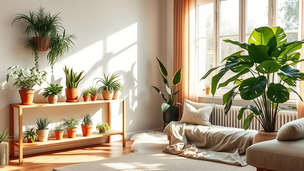 indoor plants improve mood