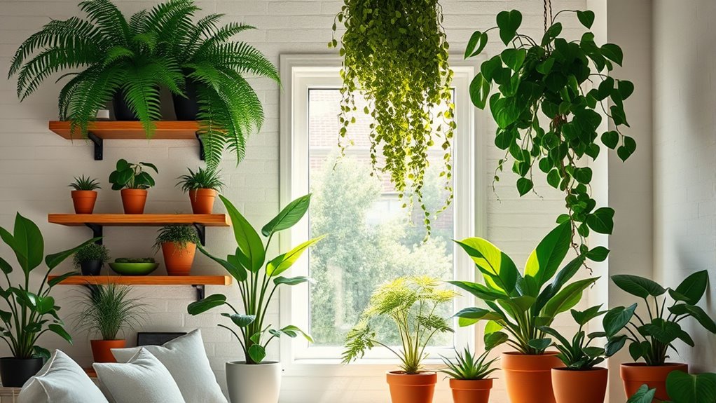 indoor plants purify air
