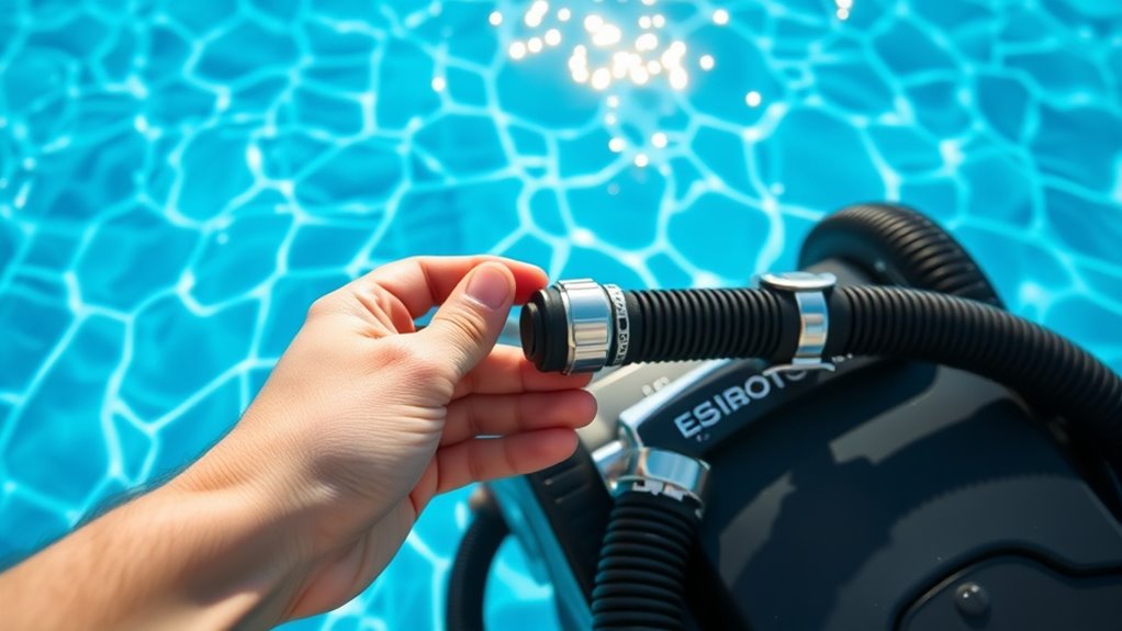 inspect and tighten hoses