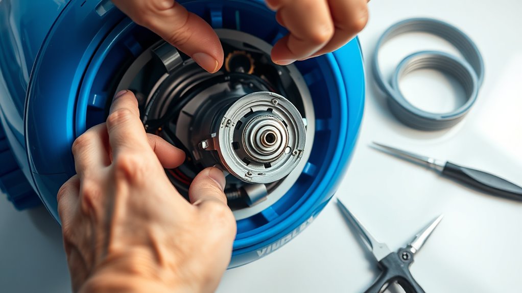inspect repair replace motor