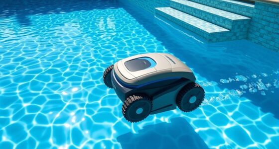 large pool robotic cleaners