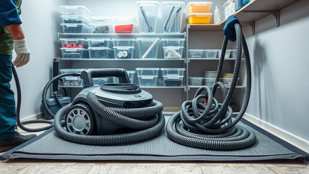 maintain clean dry storage