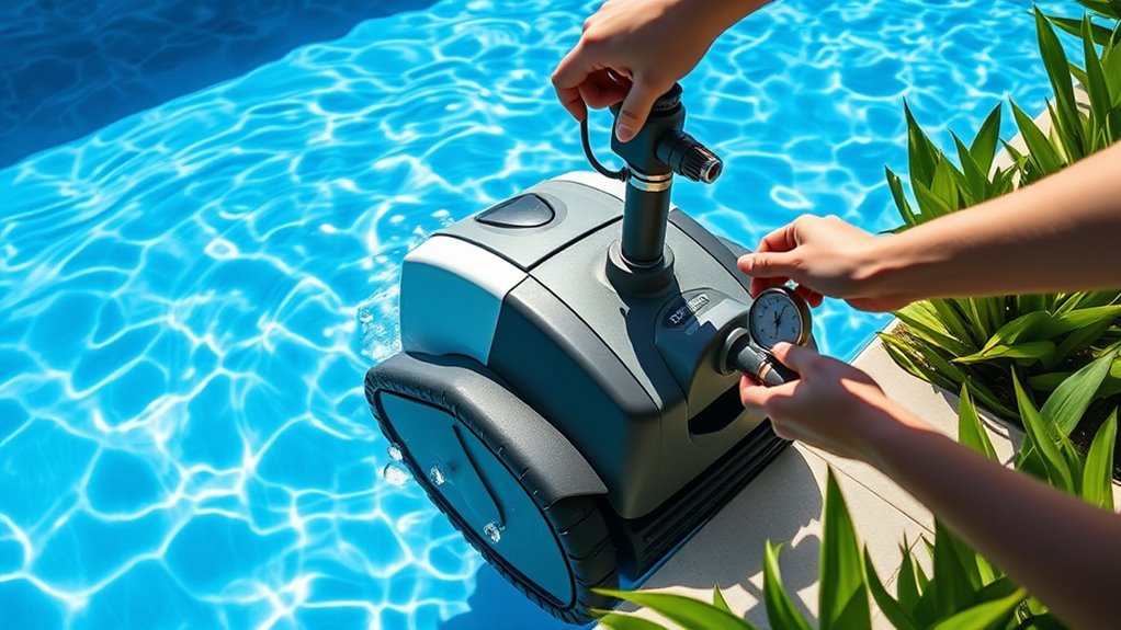 maintain water pressure and quality