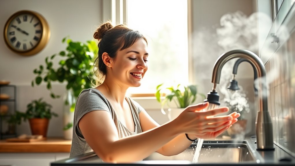 mindful breathing during chores