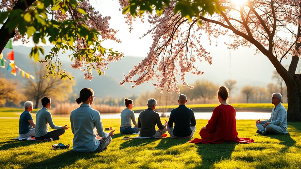 mindful meditation fosters spiritual insight