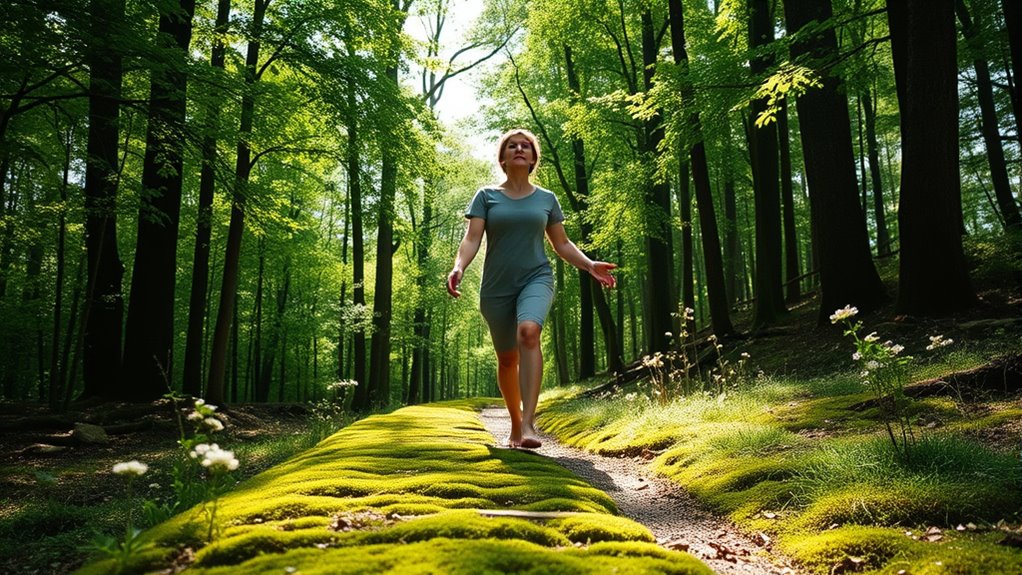 mindful walking in daily life