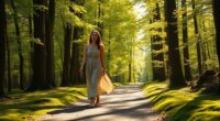 mindful walking practice