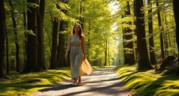mindful walking practice
