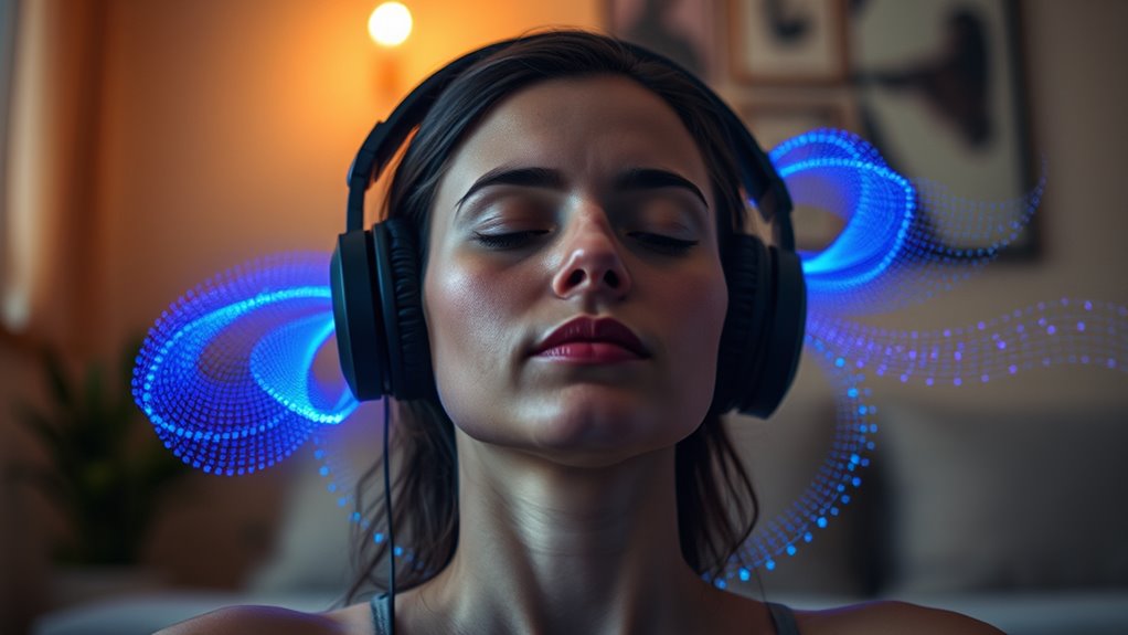 music shifts brain wave states
