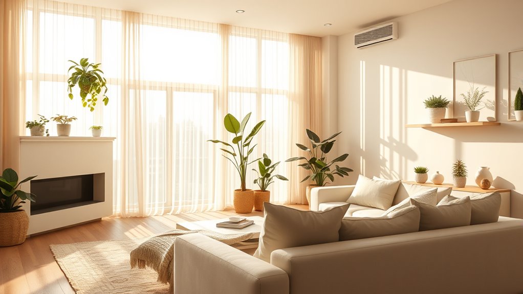open windows for fresh airflow