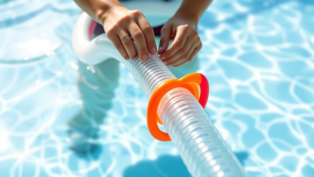 optimize hose and float