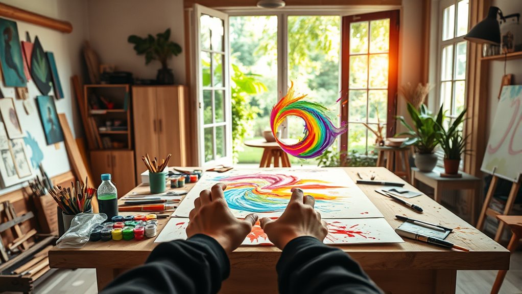 overcome blocks spark creativity