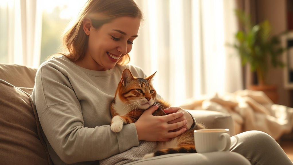 pets boost mood stability