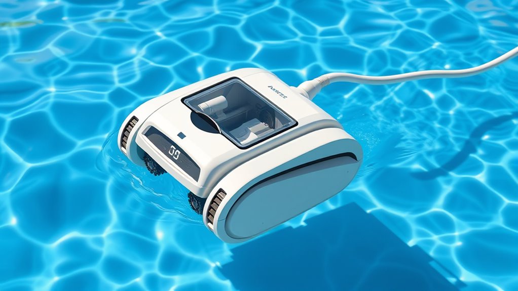 pool cleaner technology and sensors