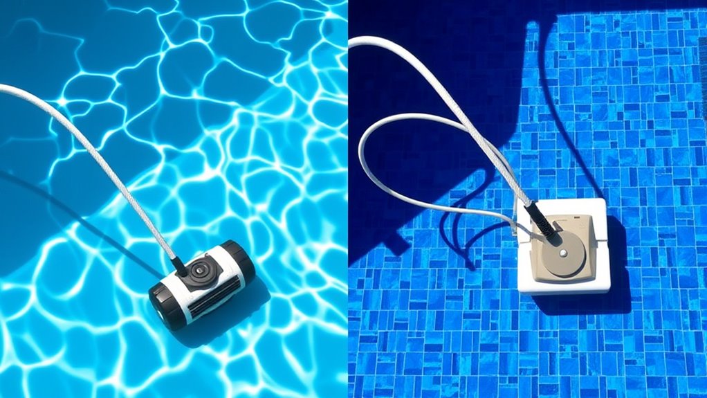 pool cleaning method comparison
