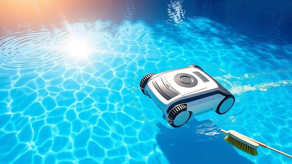 pool cleaning technology limitations
