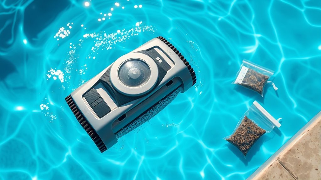 pool debris and water health