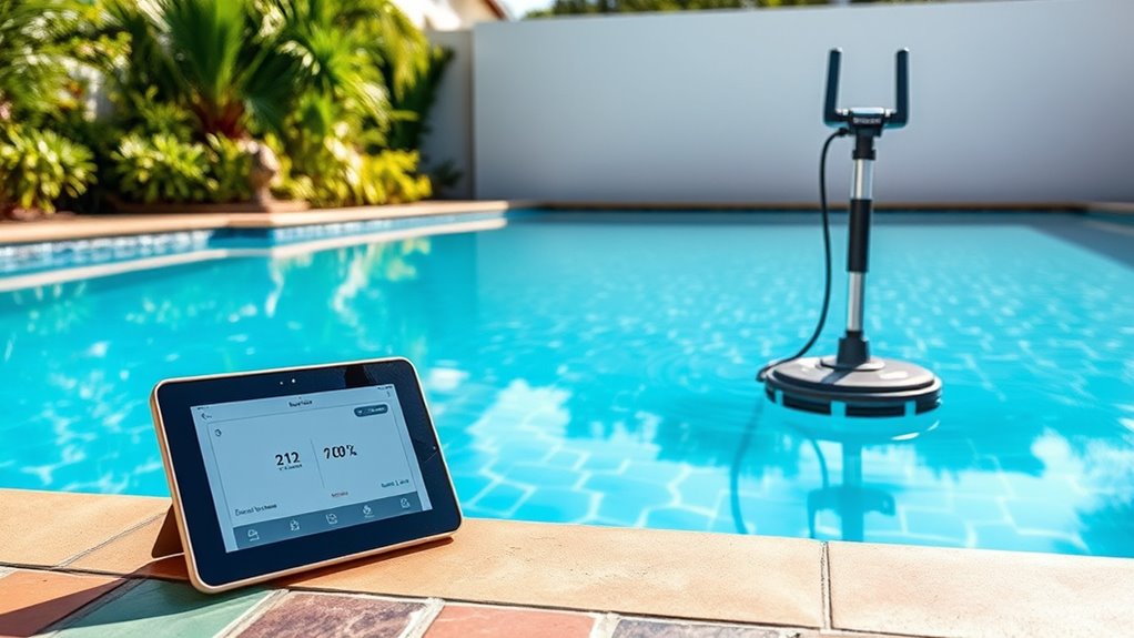 pool size and debris assessment