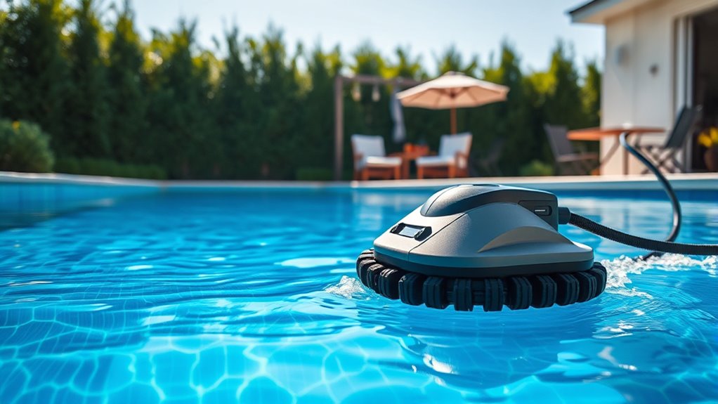 pool size debris maintenance