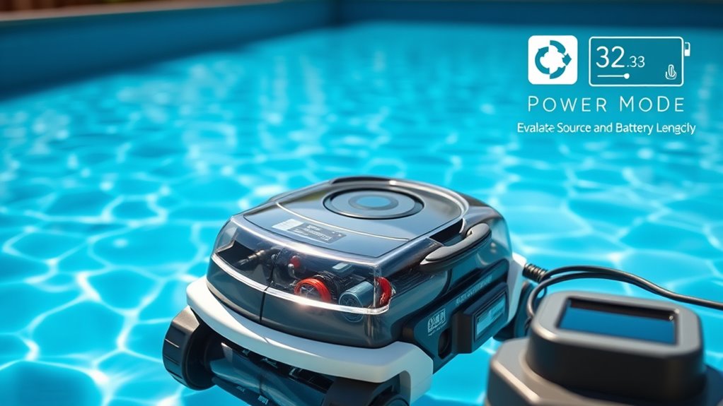 power source and battery capacity