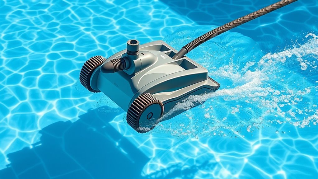 powerful suction enhances cleaning
