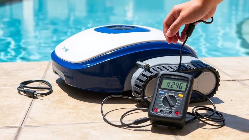 proper robotic cleaner charging practices