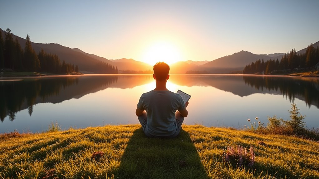 reflect balance prioritize self care