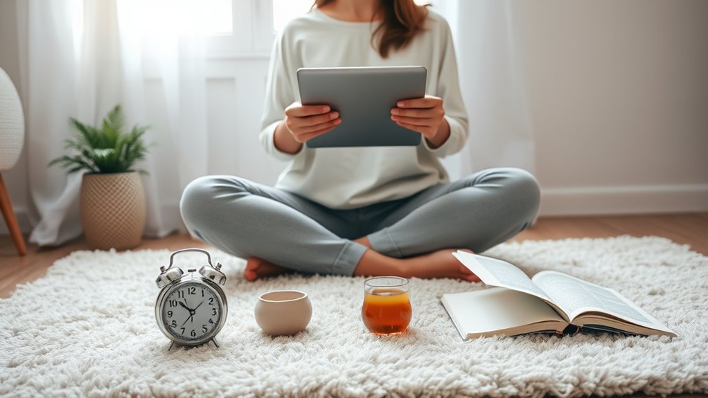 regular breaks and digital detoxes