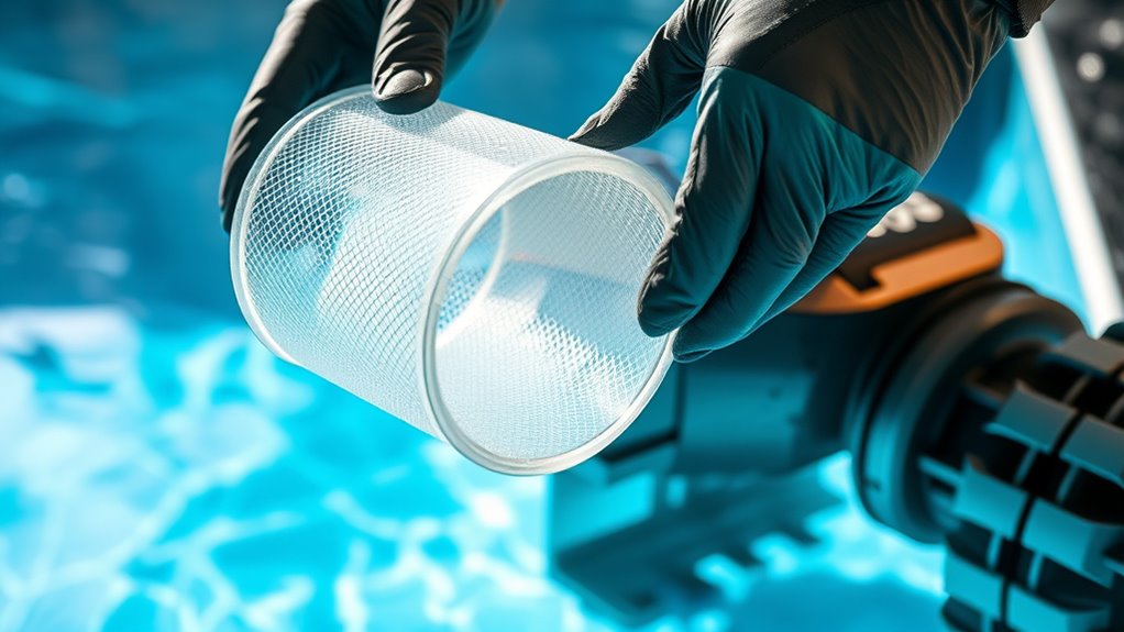regular filter inspection and cleaning