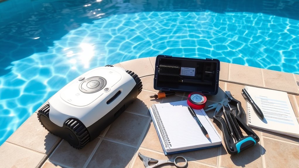 regular pool cleaner maintenance
